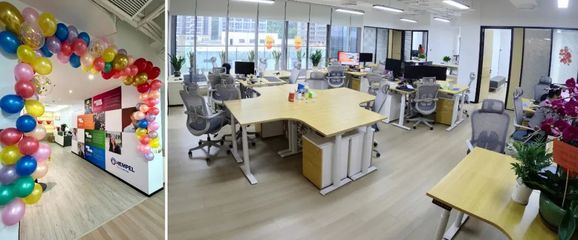 海虹老人深圳辦事處新辦公室隆重開幕，辦公設(shè)備全面升級(jí)